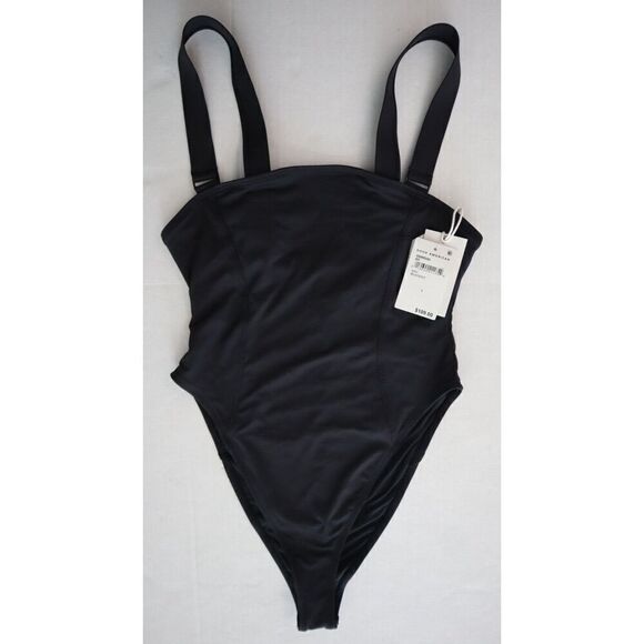 Good American GSW0243 Women's Sz 1/S Black Contour Compress 1-Pc Swimsuit - Picture 8 of 11